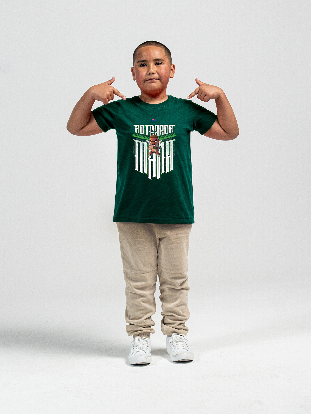 Aotearoa Mana Kids Tee